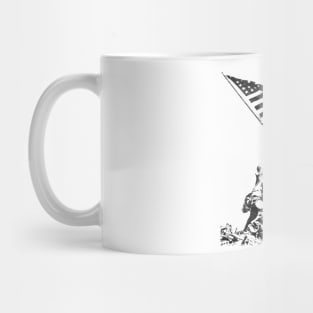 WWII Flag Raising on Iwo Jima Mug